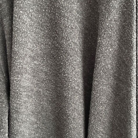 Rags and Couture Women's Grey Hacci Draped Open Front Cardigan Size XL - Picture 4 of 7